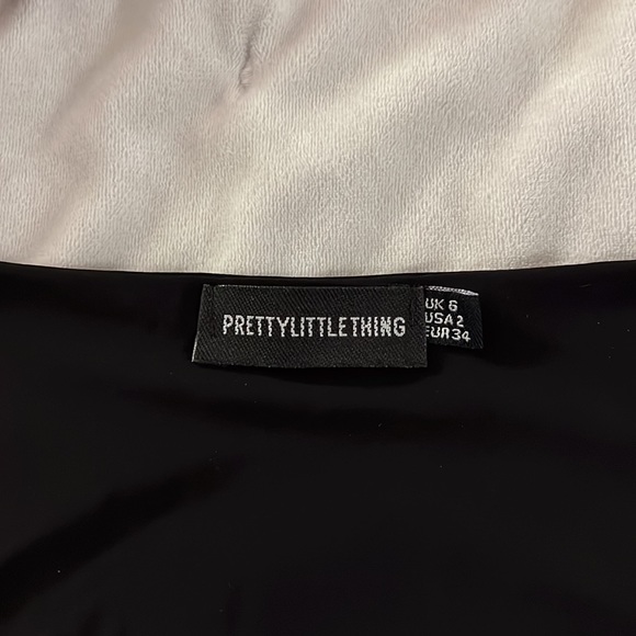 Pretty little thing long sleeve slinky top - Picture 2 of 3